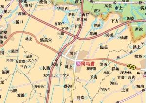 司马浦镇交通规划图