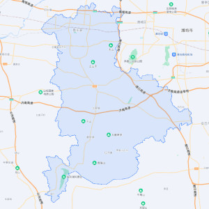 昌乐县详细地图图片