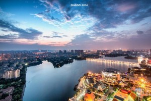 江宁区百家湖夜景