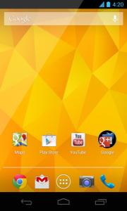 Android 4.2 Jelly Bean 原生系统用户界面
