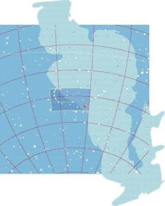南冕座星象图