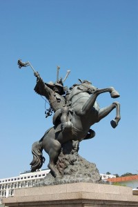 岛津义弘塑像