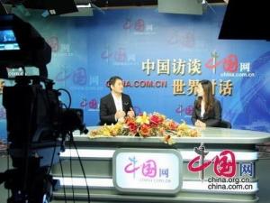 唐庆南做客中国网·中国访谈栏目