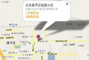 松园小区交通图