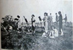 上海美专杭州旅行写生队
