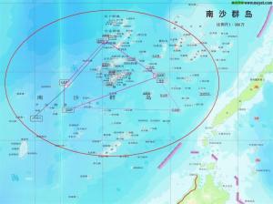 南沙群岛详细地图