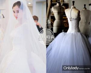 迪奥为首位华人女星设计婚纱
