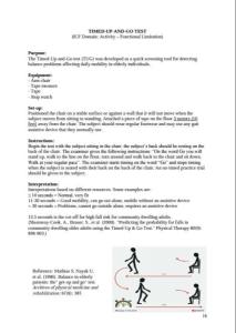 图3timed up and go test