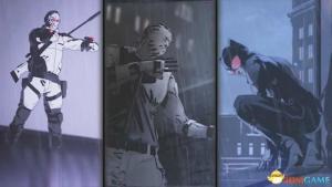 游戏中的死亡射手、铜虎、猫女