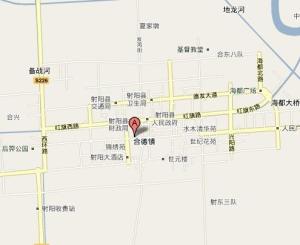 合德镇区域地图