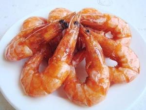 焖大虾的各种图片
