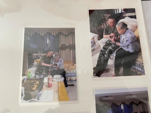 陈祥榕入伍前和奶奶合影