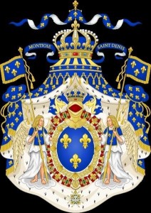 波旁王朝旗帜——鸢尾花旗