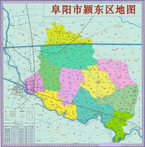 颍东区乡镇图