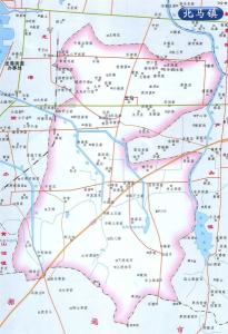 北马镇辖区地图