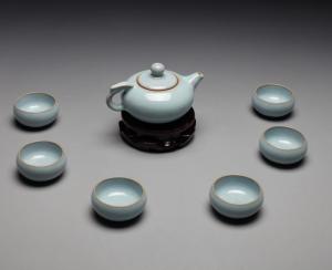 汝窑茶具　功夫茶具