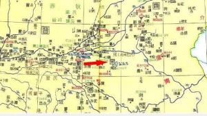 春秋列国形势图（中原部分）