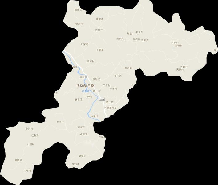 瑞云乡电子地图