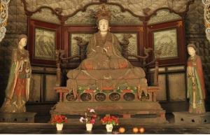 晋祠圣母殿圣母塑像
