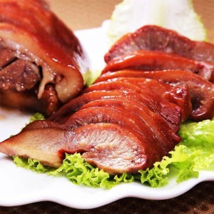 卤猪头肉