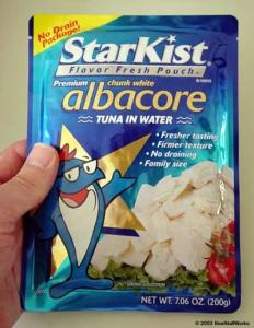 Starkist出品的软包装金枪鱼
