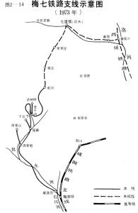 梅七线线路图