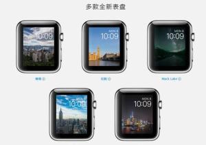 全新的表盘