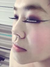 假睫毛佩戴后效果