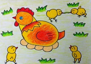 幼儿画画作品图片大全 300
