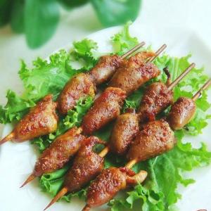 电饼铛版鸡心串