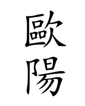 欧阳姓氏人口排名_欧阳姓的人口统计