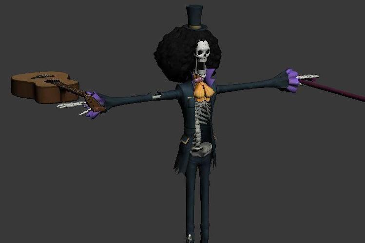 布鲁克 One Piece 中的角色 搜狗百科