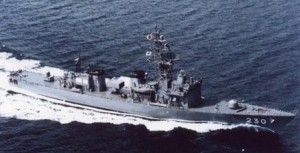 日本海自阿武隈级护卫舰