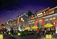 沙县小吃城夜景