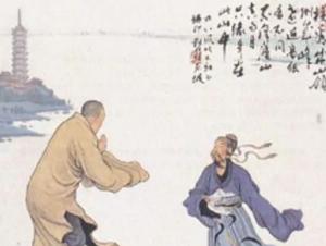 苏东坡和好友佛印