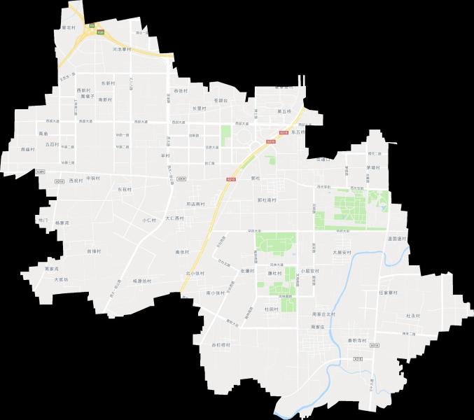 郭杜街道电子地图