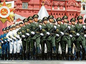 中国人民解放军三军仪仗队方阵