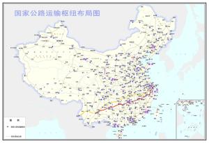 沪昆高速与杭瑞高速线路图