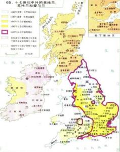 英国形势图