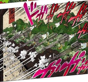 形态破坏军团别名极恶中队中文名日本漫画《jojo奇妙冒险》中的替身