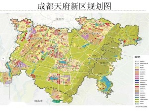 成都天府新区规划图