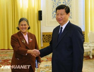 诗琳通公主会见习主席