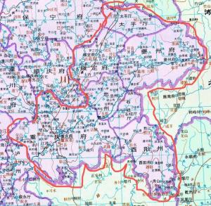 清四川省川东道