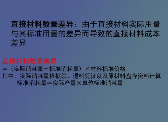 材料成本差异