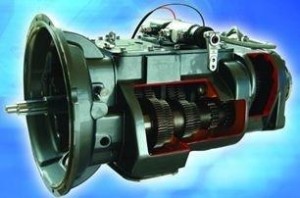 图3 双中间轴式手动变速器