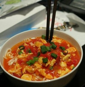 西红柿鸡蛋面