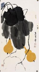 朱万章《葫芦图》