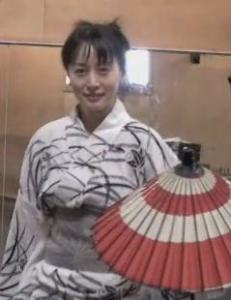 (09年)日舞排练后飒爽英姿的横山智佐
