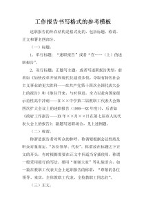 工作报告