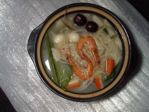 虾仁米线